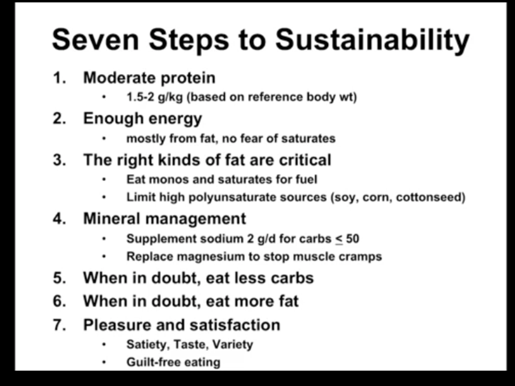 Dr. Steve Phinney: Eet minder koolhydraten en meer vetten