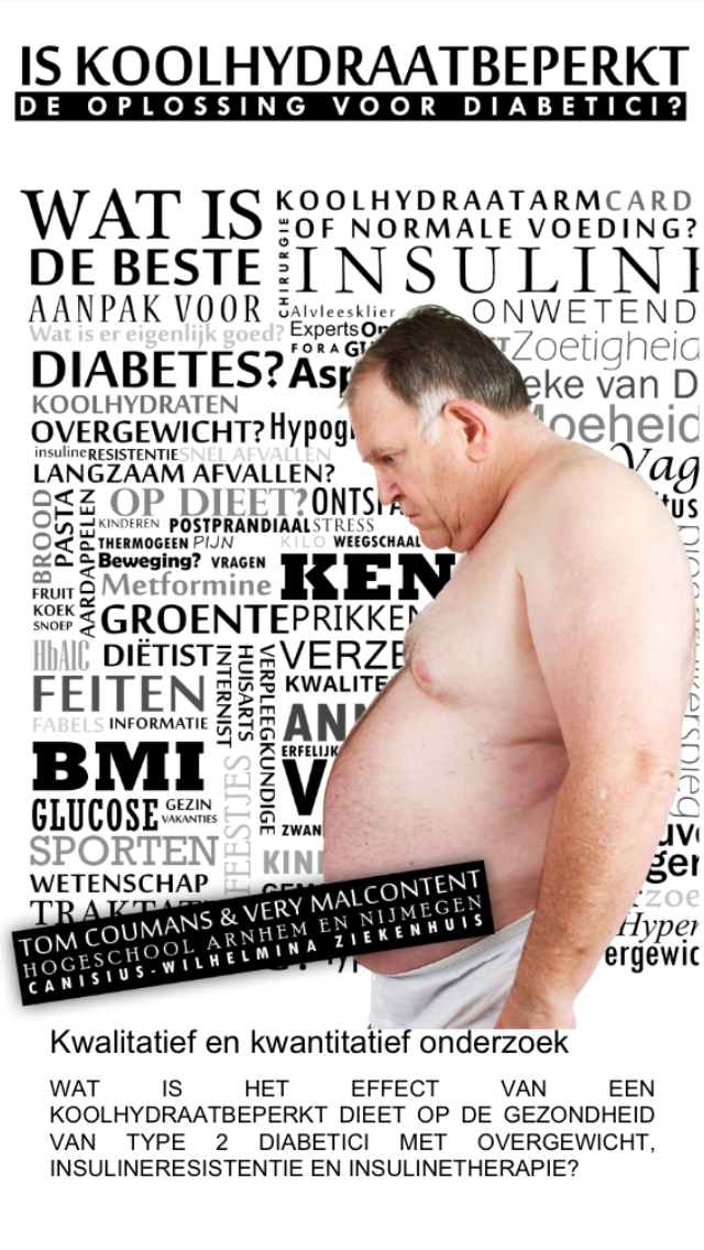 Publicatie ‘koolhydraatbeperking en diabetes’ van Tom Coumans en Very Malcontent staat online