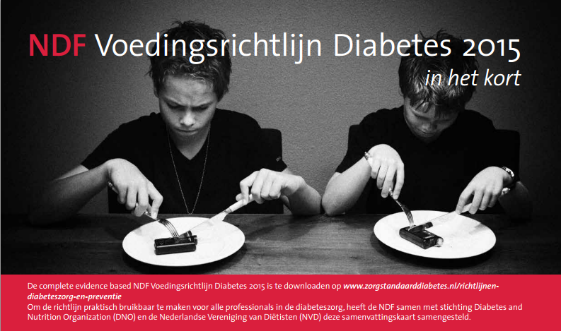 Yes! Verheugend nieuws! In de nieuwe NDF-voedingsrichtlijnen Diabetes 2015 wordt Koolhydraatbeperkte voeding aanbevolen als effectieve voeding!