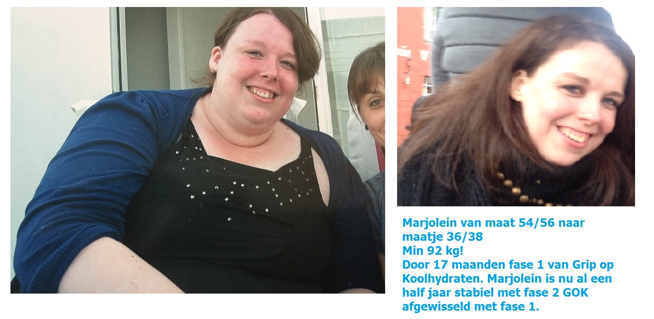 Met Grip op Koolhydraten 92 kg afgevallen: Het succesverhaal van Marjolein!