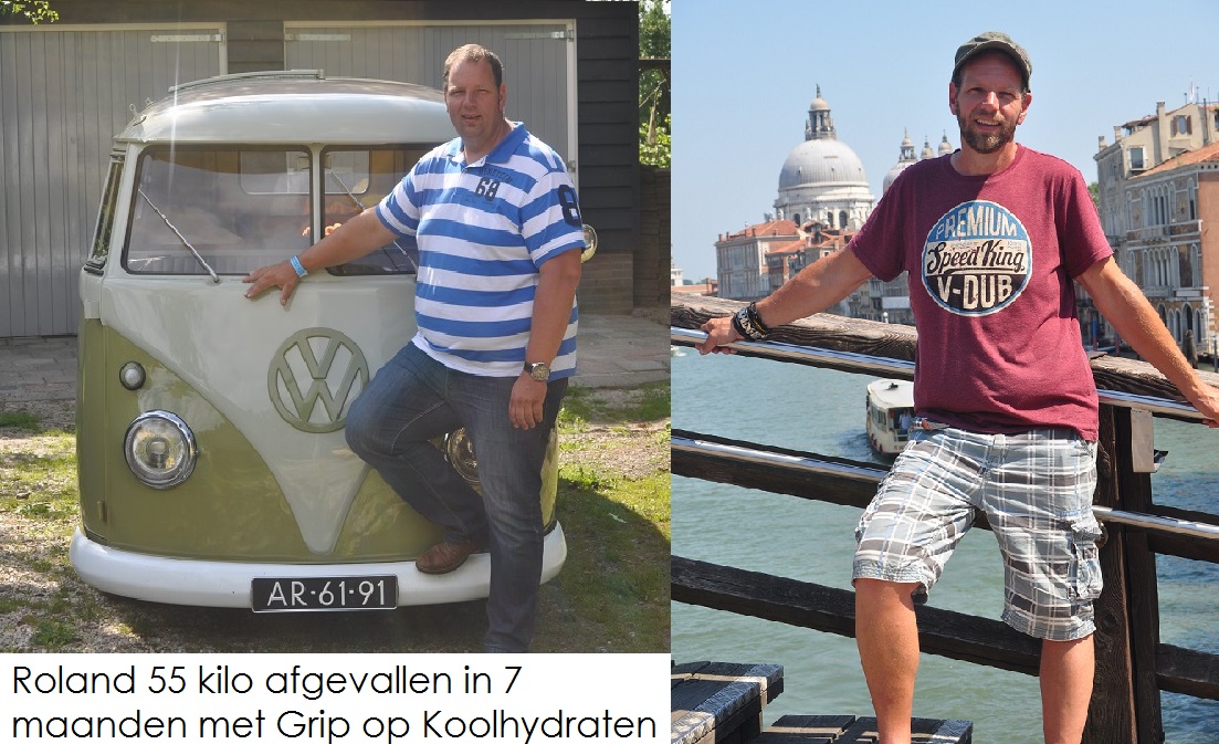 Roland valt 55 kilo af in 7 maanden en past weer achter het stuur van zijn VW-bus! 