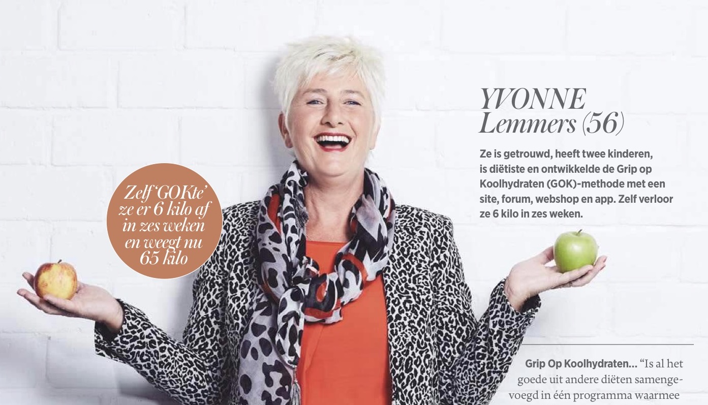 Yvonne Lemmers in Vrouw / Telegraaf