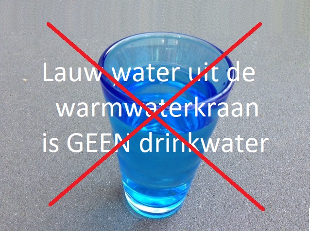 Drink Geen Lauw Water uit de Warmwaterkraan: Ook niet om mee te koken of voor thee of babyvoeding!