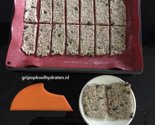 Koolhydraatarme crackers