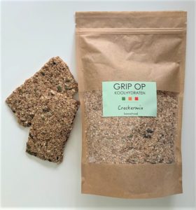 Crackermix Hennepzaad Grip op Koolhydraten - 500 g