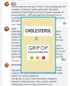 Cholesterol en Grip op Koolhydrate