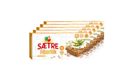 Fiberrik koolhydraatarme crackers