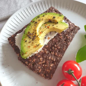 Koolhydraatarme crackers hennep