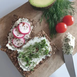 Koolhydraatarme crackers zonnebloem