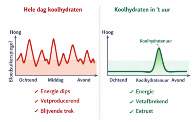 Hoe ziet jouw koolhydratenuur er uit? – Courgette omelet – Vleesvervangers – Nieuwsbrief April 2026