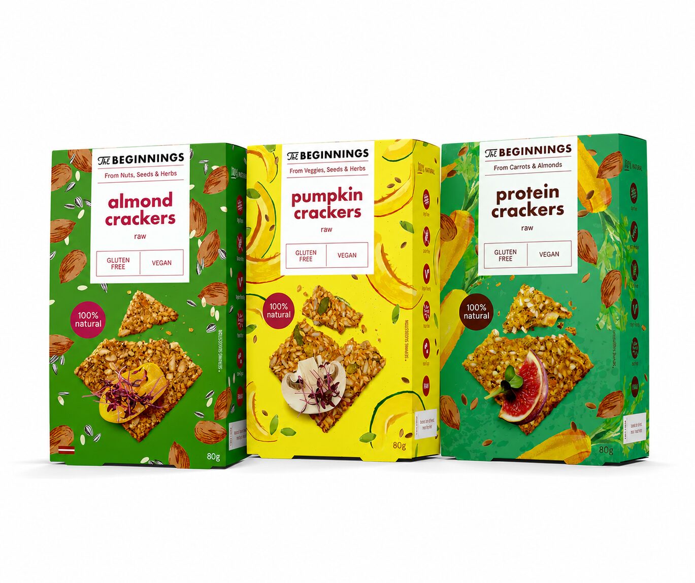 The beginnings crackers koolhydraatarm