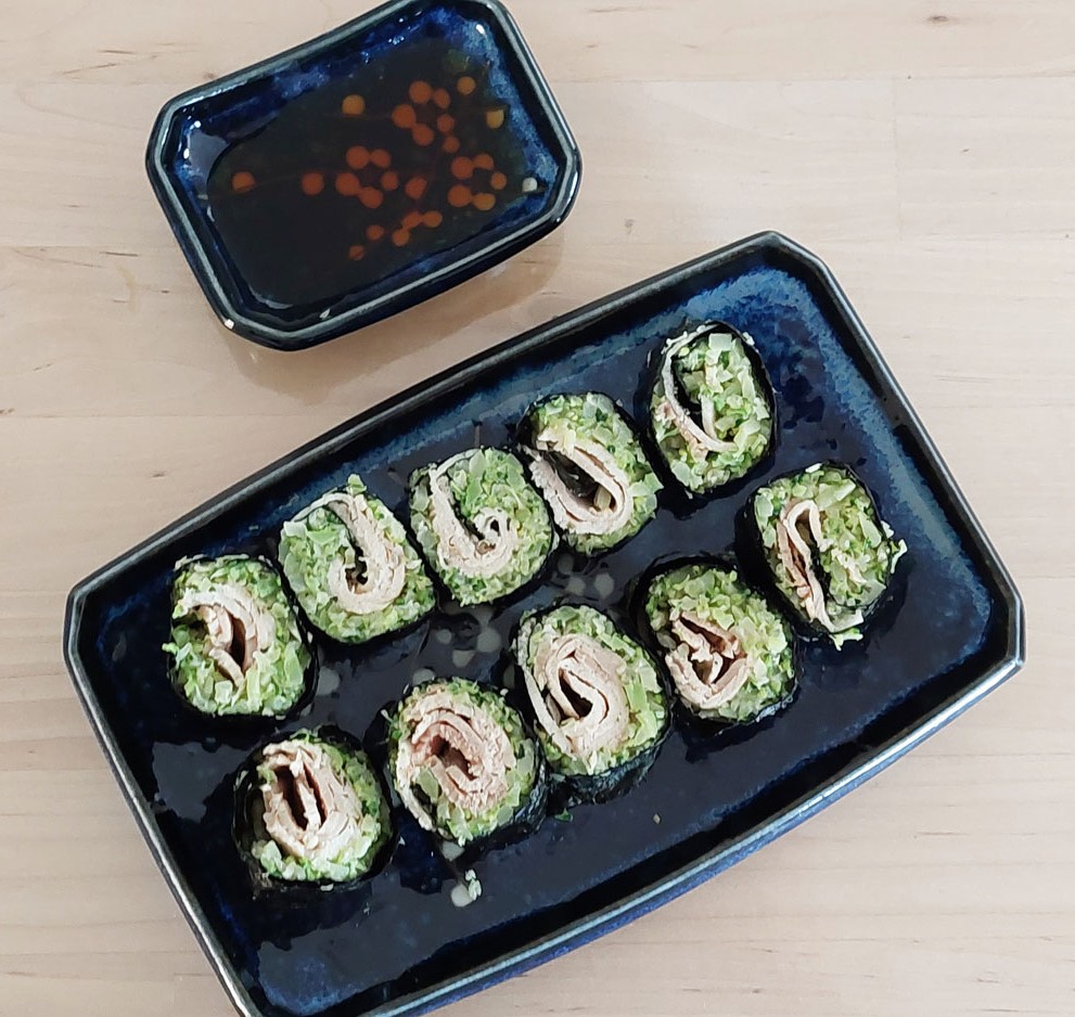 Koolhydraatarme sushi